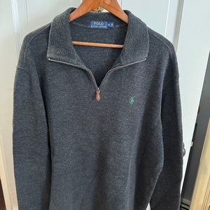 Polo by Ralph Lauren Quarter zip down Great Sweater